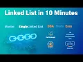 Understand Linked Lists in Just 10 Minutes Full Concept Advantages Disadvantages