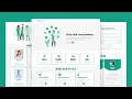 Complete Responsive Hospital Website Design Template Using HTML - CSS