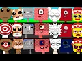 Incredibox Sprunki OC Phase 1 to Phase 3 Montagem Miau , One Hundred , Hydrogen , Three