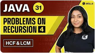 Recursion Questions - 4 GCD Euclids Algorithm Lecture 31 Java DSA Course