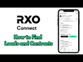 RXO Connect Tutorial How to Check the Load Board and Find Contracts