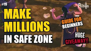 Download 💰MAKE MILLIONS IN SAFE ZONE 🛡️ Faction Druidic Farm / BEGINNER 🎁 GIVEAWAY ⚔️ [ALBION ONLINE] Ep.19 MP3