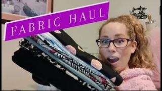 Fabric Haul - Fabric Mart #fabrichaul