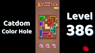 Catdom Color Hole Level 386 Screenshot