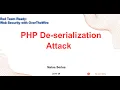 CTF OverTheWire Wargames Natas Level 26 PHP Serialization Deserialization Attack