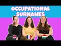 Language Variations - Occupational Surnames English French Hungarian