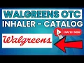 Walgreens OTC Inhaler Medications Catalog