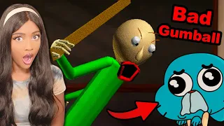 The Amazing World Of Gumball Meets Baldi 
