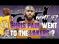 Basketball GM WHAT IF Chris Paul CP3 went to the Lakers Let s Play BBGM with TheRealGWood