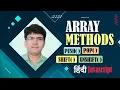 An array method js Javascript array methods