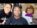 allofdestiny Tried Her Curly Hair Routine on My Hair SISTER DOES MY HAIR