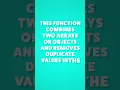 Expression Essentials PART 8 Remove Duplicate Values from an Array