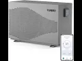 Review TURBRO Beluga B33V 33 000 BTU Pool Heat Pump Smart WiFi Heating Cooling