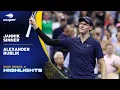 Lagu Jannik Sinner vs. Alexander Bublik Highlights | 2025 US Open Round 4