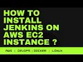 How to install Jenkins on AWS EC2 Instance AWS Tutorial Jenkins Tutorial Lalit Soni