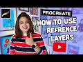 How To Use Reference Layers In Procreate Procreate Tips Tricks Colour of Dreams