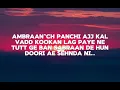 Stuck On You – Harrdy Sandhu ft. Bharath | Lyrics Video | Farak