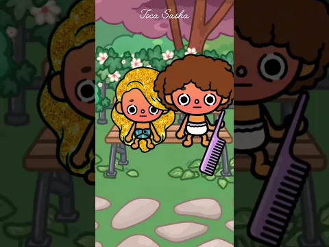 We were given a wonderful comb 😳 #tocabocastory #tocaboca