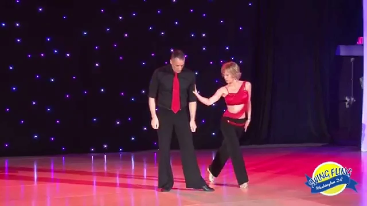 Swing Fling 2015 Pro Am Spotlight   Lura Johnson & Greg Scott