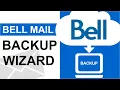Backup Bell Email Messages to Different File formats