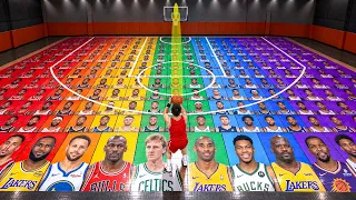 Whatever You Hit, You Get! (10,000 NBA Players)