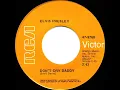 1970 HITS ARCHIVE: Don’t Cry Daddy - Elvis Presley (mono 45)