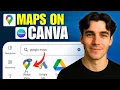 How To Add Google Maps In Canva Tutorial 2026