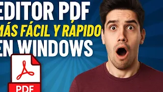 El Editor PDF MÁS FÁCIL en Windows: Edita PDF como Word (RÁPIDO) | PDNob Review 2025