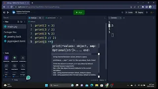 Exercise 1 Calculator using Python Python Full Course - Tutorial