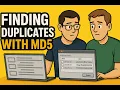 De-duplicating files using file checksum with python
