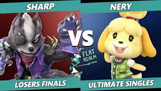 Flat Realm 8 Losers Finals - NEST Sharp Wolf ZSS Vs TS Nery Isabelle Smash Ultimate SSBU