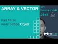 Tutorial ARRAY VECTOR Part 4 Array Bertipe Class