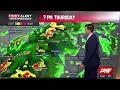 First Alert Forecast Rain storms by Thursday