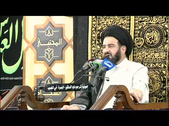 ⁣المحاضرة الدينية الخطيب السيد محمد باقر الفالي ليلة 9 رمضان 1436 هجري