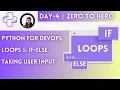 Day-4 Control Statements and Loops in Python Python For DevOps