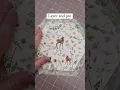 This is how I make my quilt as you go hexagon blocks really quick and fun to make