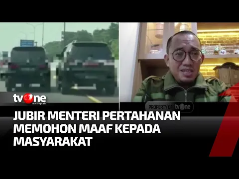 Jubir Menhan Dahnil Azhar Merespon Aksi Koboi di Tol Jagorawi