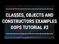 Hindi Classes Objects and Constructors Object Oriented Programming Using Python Tutorial