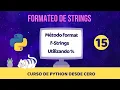 String Formatting in Python Python Course for Beginners