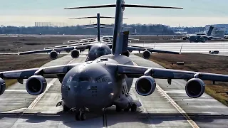 24 C-17 Globemaster III Launch • Most Ever From One Base
