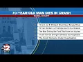 70-year-old man dies in a crash Saturday morning in Isabella County