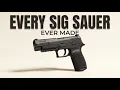 Every SIG Sauer Weapon Ever Made