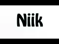 Lagu Learn How To Pronounce Niik
