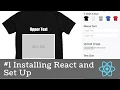 Real Project with ReactJS 2019 - Set Up and Installation