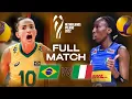 Download Lagu Italy 🇮🇹 vs. Brazil 🇧🇷 - Semi Final | Women's World Championships 2022 | Full Match - Volleyball