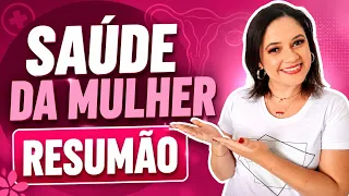 SAÚDE DA MULHER (Câncer do Colo do Útero): RESUMÃO