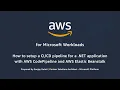 How to Setup CI-CD for a NET Application with AWS CodePipeline and AWS Elastic Beanstalk