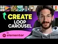 How to CREATE a LOOP CAROUSEL in Elementor Step by Step