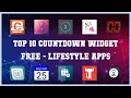 Top 10 Countdown Widget Free Android Apps