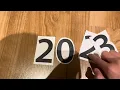 Happy new year 2023-2024 Goodbye 2023 Welcome 2024